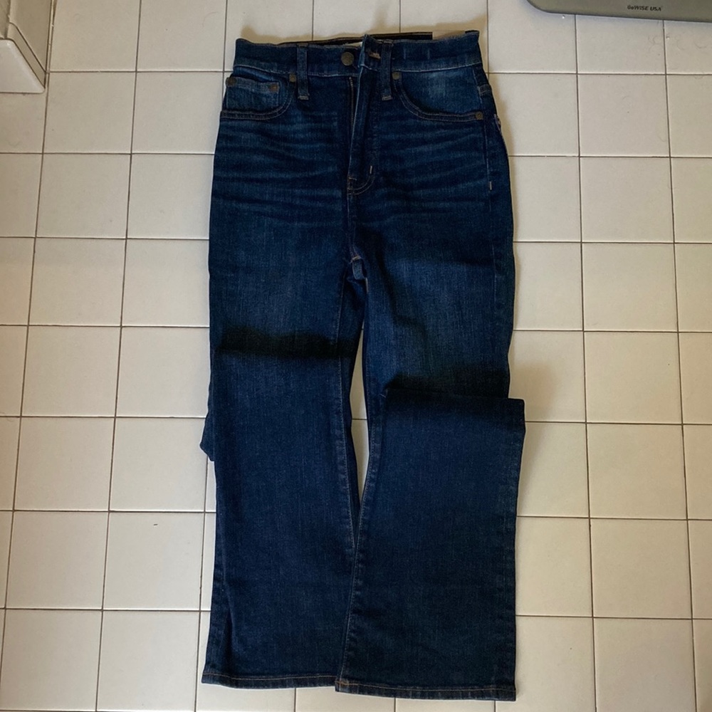 Madewell skinny flare size 23 dark wash